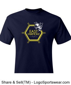 Navy tshirt Design Zoom